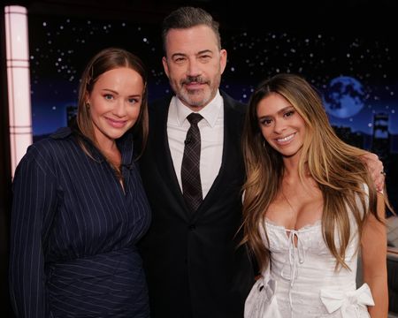 WHITNEY LEAVITT, JIMMY KIMMEL, TAYLOR FRANKIE PAUL