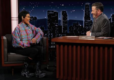 TEYANA TAYLOR, JIMMY KIMMEL