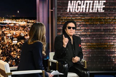 RHIANNON ALLY, GENE SIMMONS