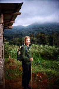 Mariana van Zeller in the Democratic Republic of the Congo. (National Geographic for Disney)