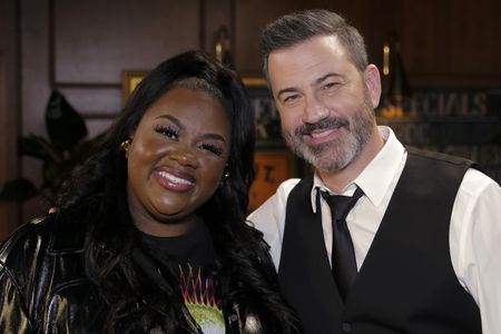 NICOLE BYER, JIMMY KIMMEL