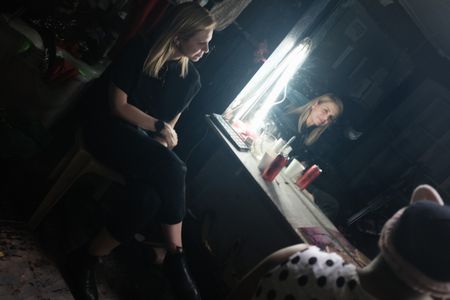 Mariana van Zeller discusses sextortion with Yumi. (National Geographic for Disney)