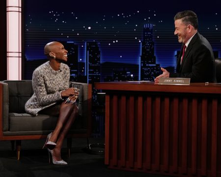 CYNTHIA ERIVO, JIMMY KIMMEL