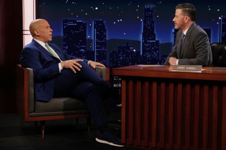 CORY BOOKER, JIMMY KIMMEL