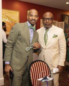 MARTIN SMALL, EZRA BURDIX (VICE CHAIR, BOARD OF TRUSTEES AND ADVISORS, TCMI)