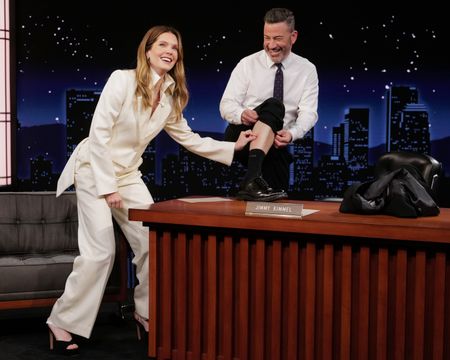 MEGHANN FAHY, JIMMY KIMMEL