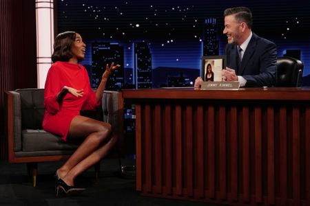 AYO EDEBIRI, JIMMY KIMMEL