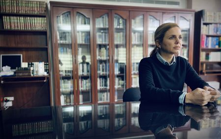 Mariana van Zeller prepares for interview. (Credit: National Geographic)