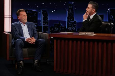 ARNOLD SCHWARZENEGGER, JIMMY KIMMEL