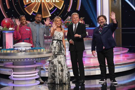SASHEER ZAMATA, KAL PENN , VANNA WHITE, PAT SAJAK, JACK BLACK
