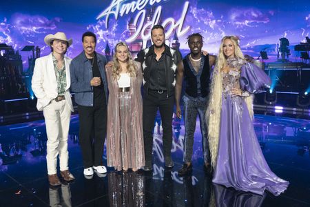 JOHN FOSTER, LIONEL RICHIE, BREANNA NIX, LUKE BRYAN, JAMAL ROBERTS, CARRIE UNDERWOOD