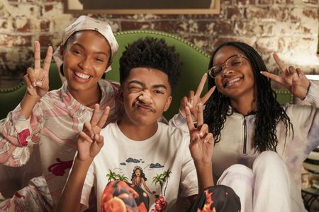 YARA SHAHIDI, MILES BROWN, MARSAI MARTIN