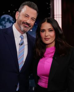 JIMMY KIMMEL, SALMA HAYEK PINAULT
