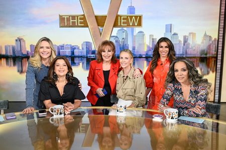 SARA HAINES, ANA NAVARRO, JOY BEHAR, CHARLIZE THERON, ALYSSA FARAH GRIFFIN, SUNNY HOSTIN