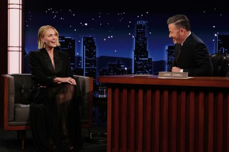 CHARLIZE THERON, JIMMY KIMMEL