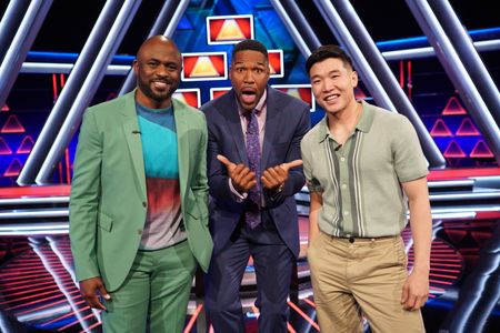 WAYNE BRADY, MICHAEL STRAHAN, JOEL KIM BOOSTER