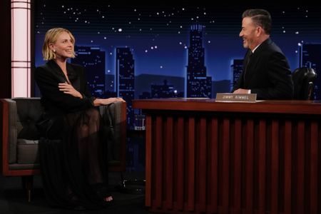 CHARLIZE THERON, JIMMY KIMMEL