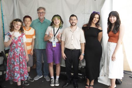 THE LINDA LINDAS, DAN POVENMIRE (CO-CREATOR / EXECUTIVE PRODUCER), VINCENT MARTELLA, OLIVIA OLSON