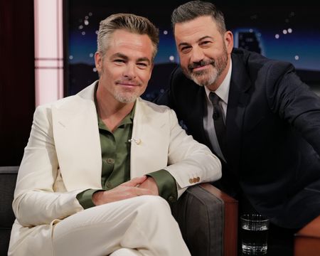 CHRIS PINE, JIMMY KIMMEL